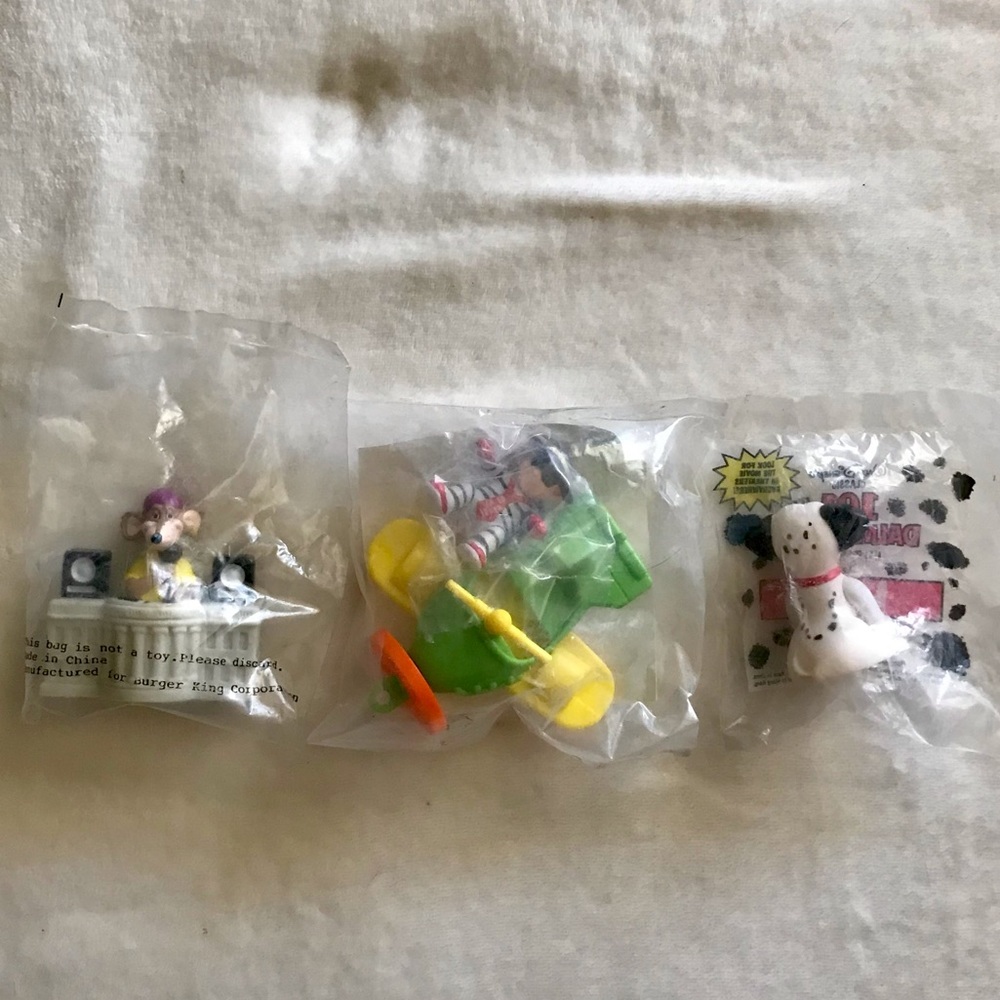 Set of 3 Vintage McDonaldās Happy Meal Toys